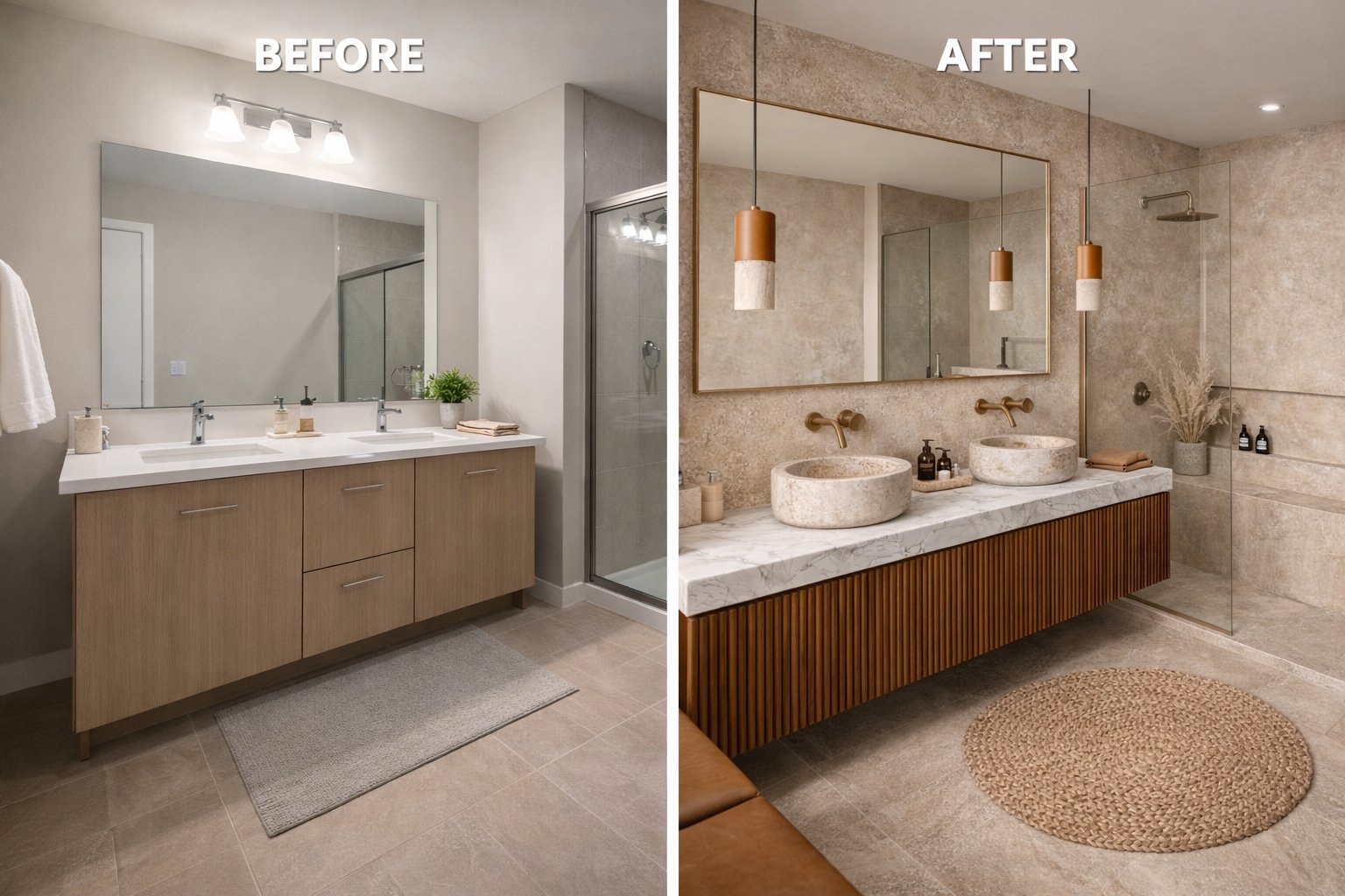 Bathroom Tranformation