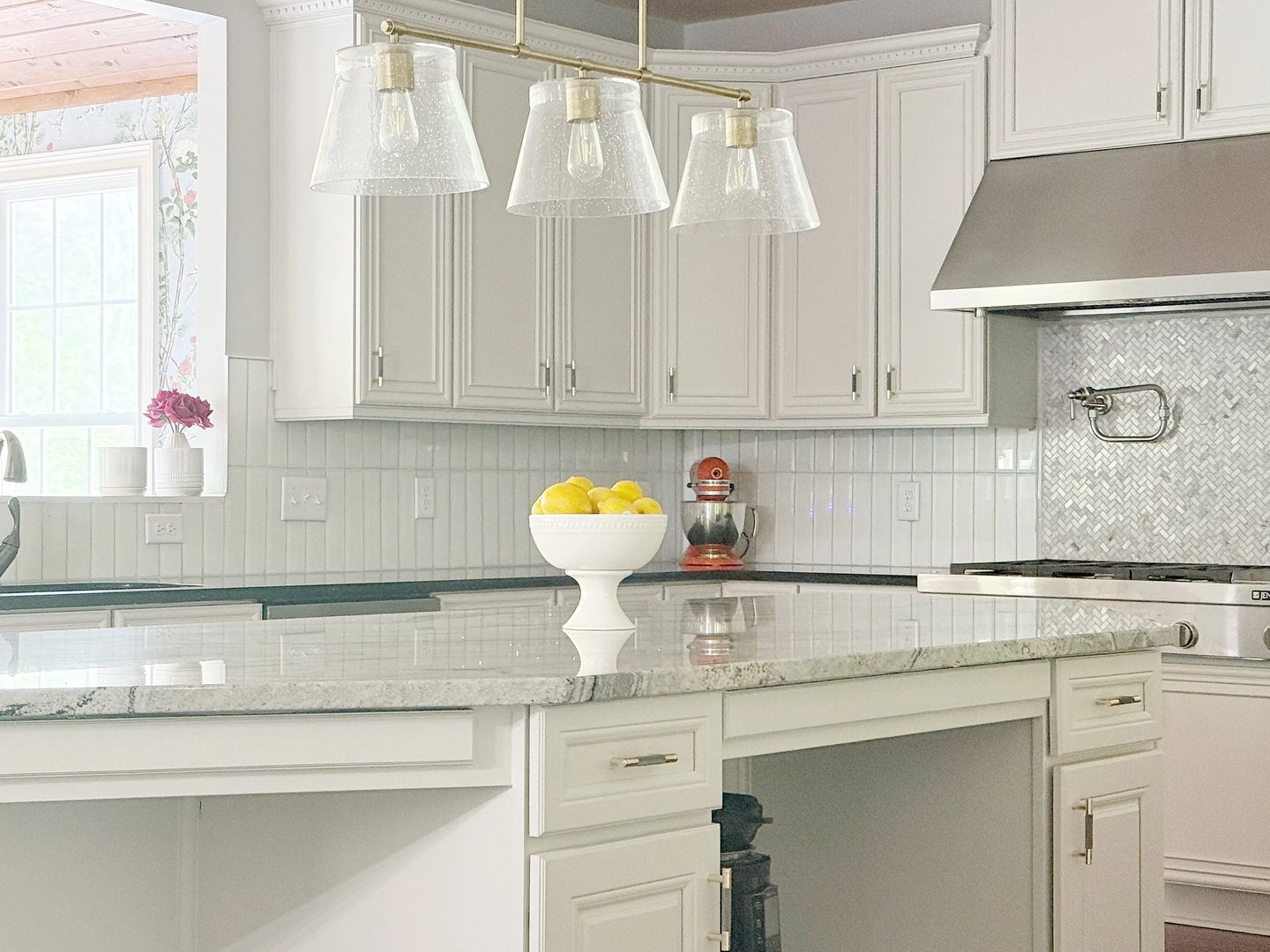 Timeless White Kitchen | Cary, NC