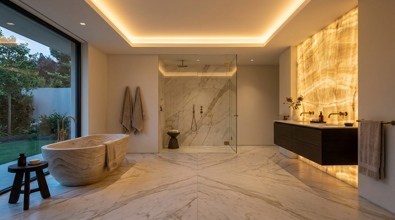 Bathroom remodel designer cost — fee structures for a mid-to-high budget bathroom renovation
