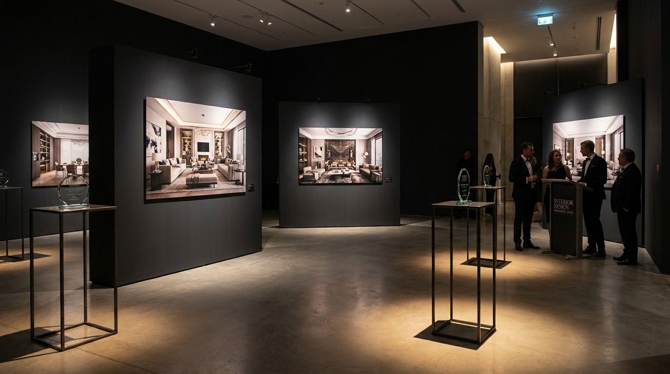 Prestigious interior design award programs — international competition-winning residential interior design project