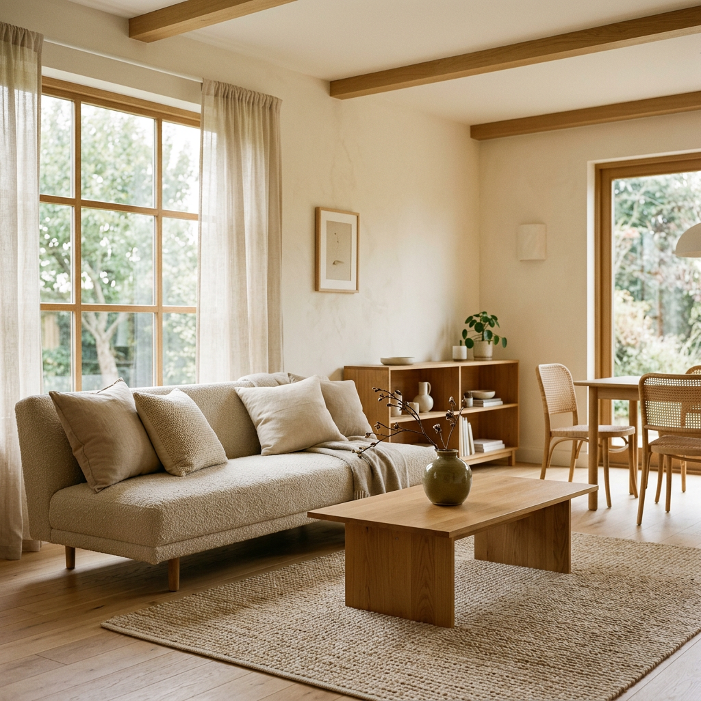 Japandi Living Room Design: How to Get the Balance Right